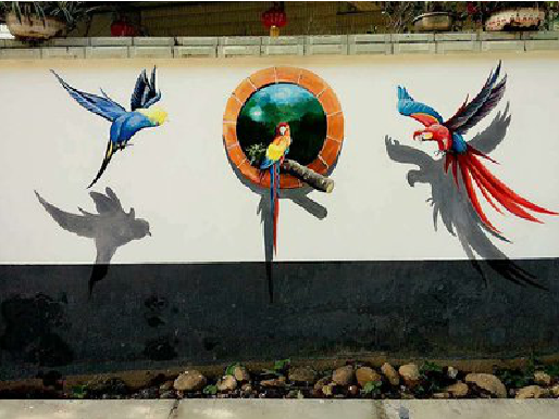 全南视觉错位-3D墙绘设计