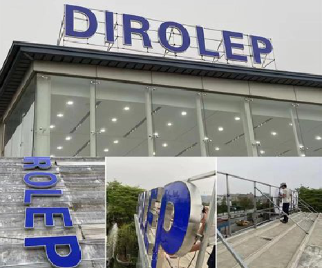 全南楼顶发光字安装的注意事项。